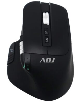 MOUSE WIRLESS RICARICABILE TYPE C 3200 DPI TRI-MODES 2.4G+BT+USBC