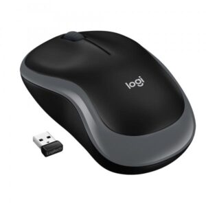 MOUSE M185 LOG WIRELESS SWIFT GREY LOGITECH USB NANO RECEIVER