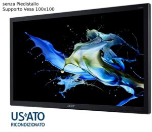 MON 22 RICONDIZIONATO ACER V226HQLBBD FHD BLK VGA/DVI SENZA PEDISTALLO