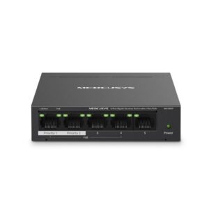 SWITCH DESKTOP MS105GP UNMANGED POE 5P GIGABIT 4 POE+ FINO 65W