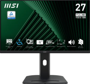 MONITOR 27IPS FHD BK MM PIVOT MSI PRO MP275PG 1MS 100HZ